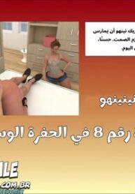 الكرة رقم 8 في الحفرة الوسطى